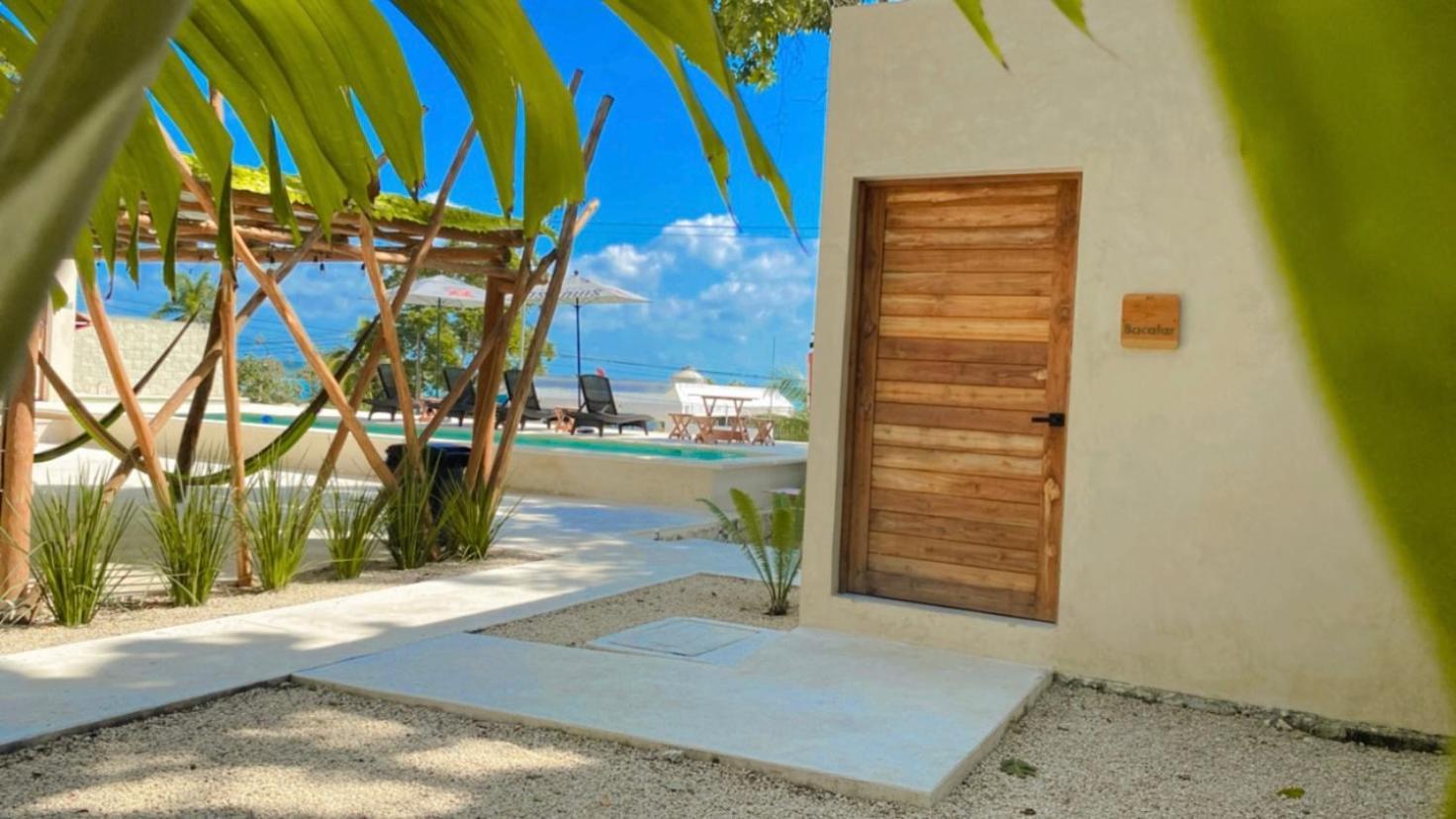 Hotel & Eco Cabanas Azul Maria บากาลาร์ ภายนอก รูปภาพ
