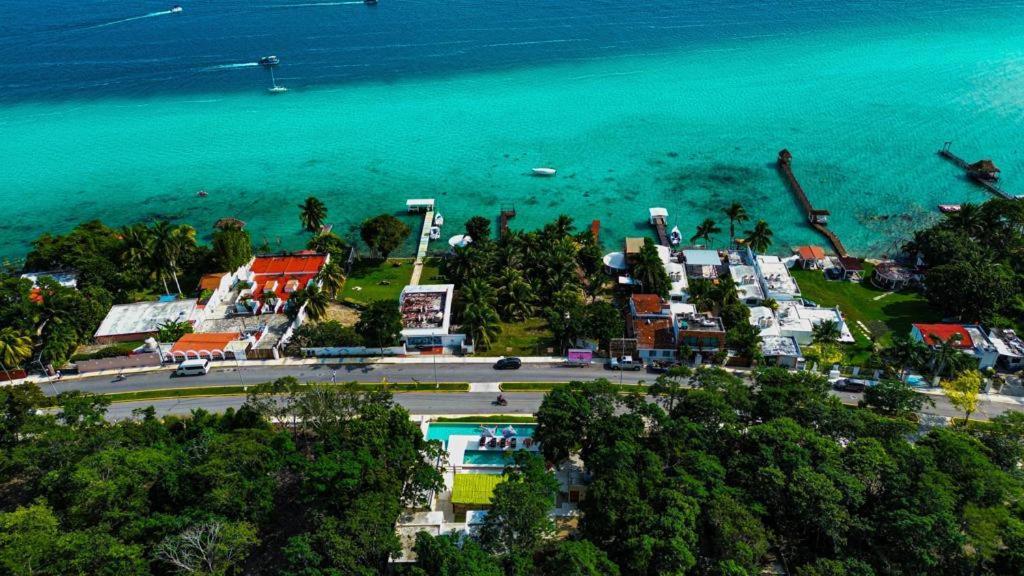 Hotel & Eco Cabanas Azul Maria บากาลาร์ ภายนอก รูปภาพ