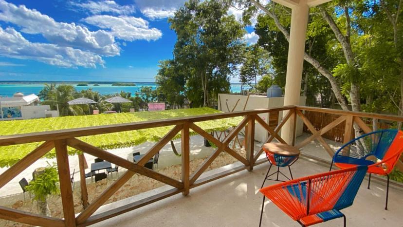 Hotel & Eco Cabanas Azul Maria บากาลาร์ ภายนอก รูปภาพ