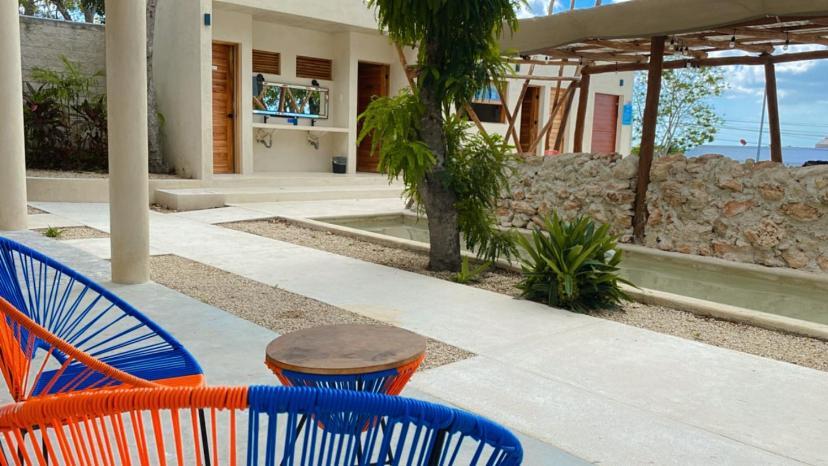 Hotel & Eco Cabanas Azul Maria บากาลาร์ ภายนอก รูปภาพ
