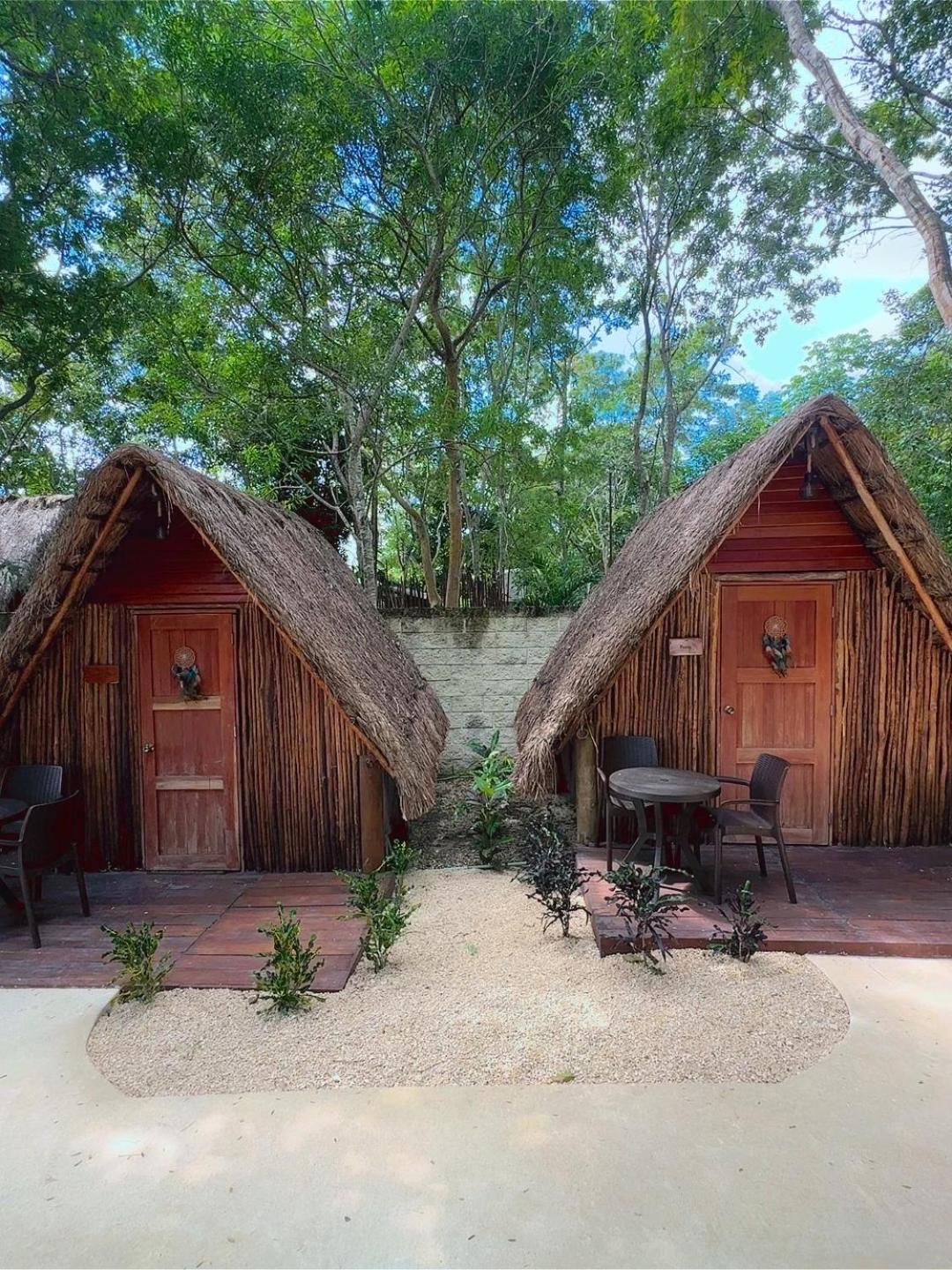 Hotel & Eco Cabanas Azul Maria บากาลาร์ ภายนอก รูปภาพ