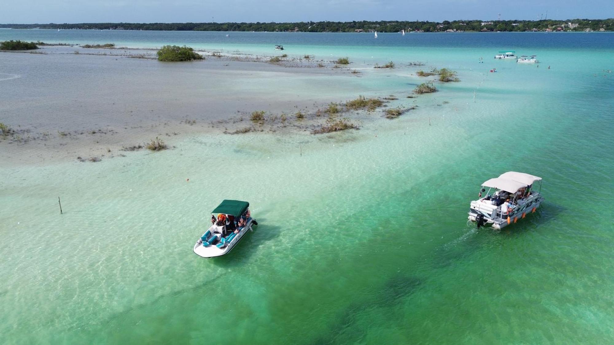 Hotel & Eco Cabanas Azul Maria บากาลาร์ ภายนอก รูปภาพ