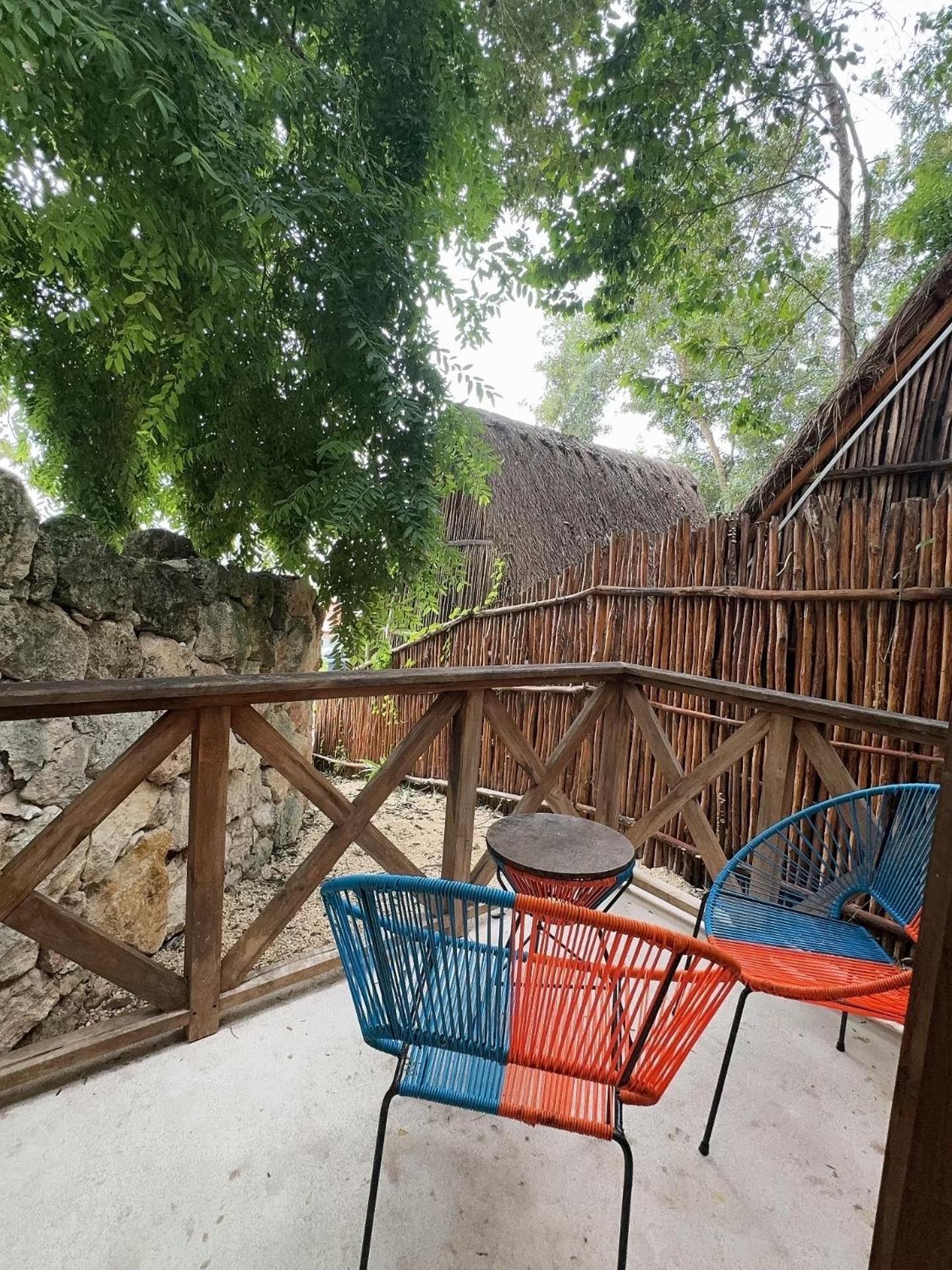 Hotel & Eco Cabanas Azul Maria บากาลาร์ ภายนอก รูปภาพ