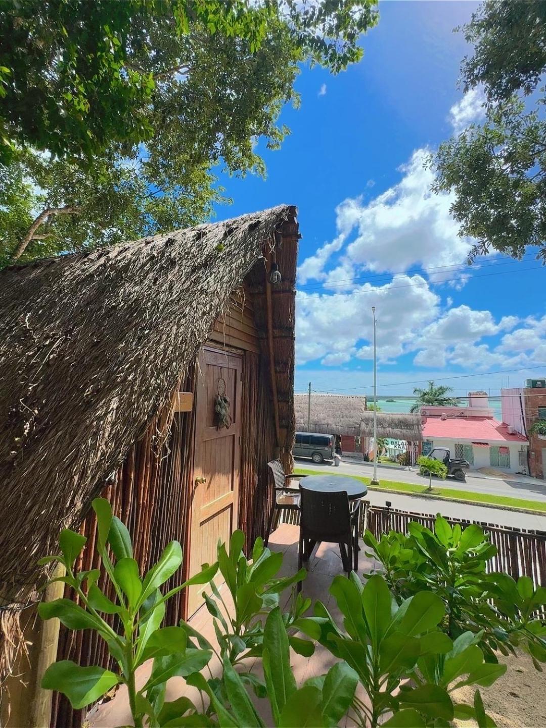 Hotel & Eco Cabanas Azul Maria บากาลาร์ ภายนอก รูปภาพ